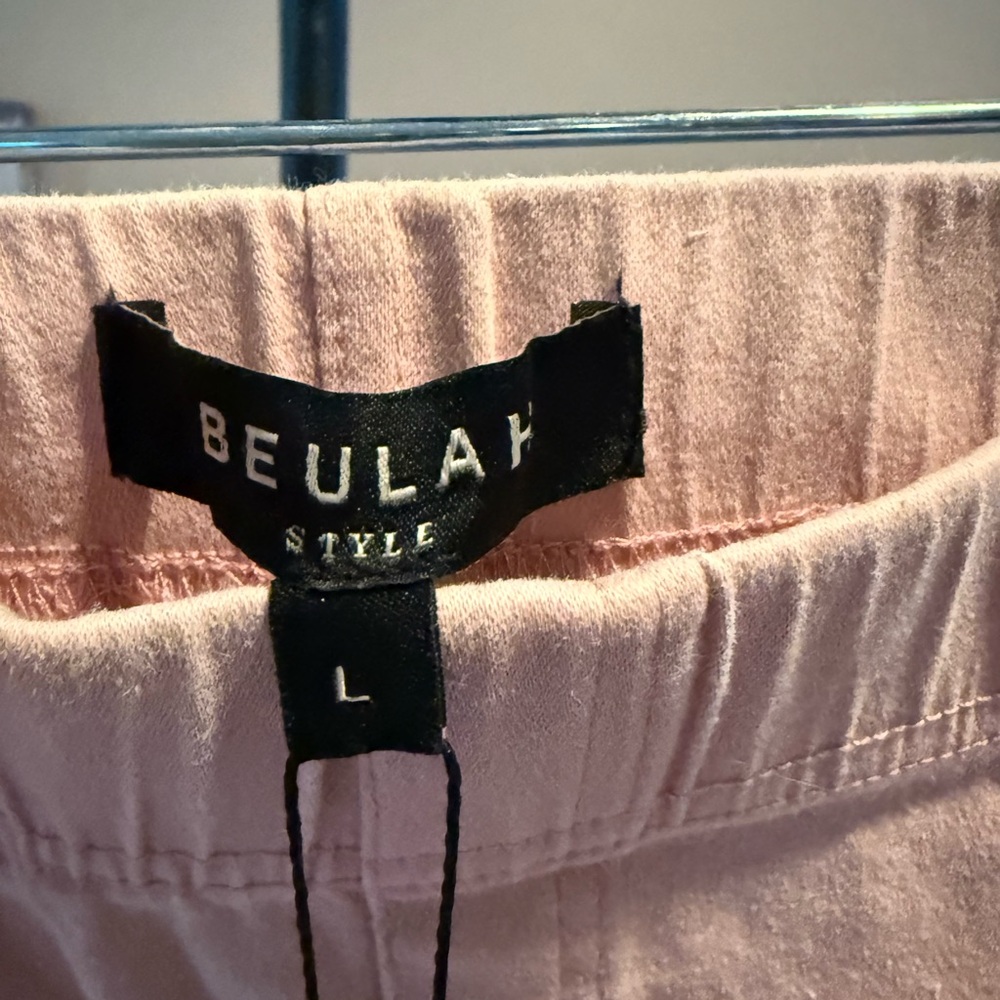 NWT Beulah Black Tag Team woman’s size large pants - Picture 5 of 9